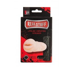 Sexy Shop Online I Trasgressivi - Masturbatore Bocca Vibrante - Realstuff Vibrating Masturbator Mouth - Dream Toys