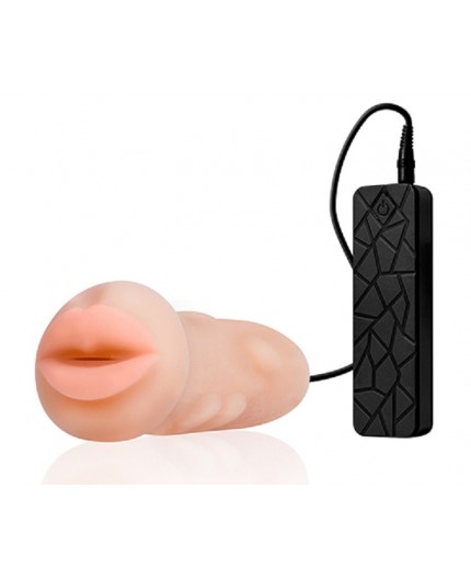 Sexy Shop Online I Trasgressivi - Masturbatore Bocca Vibrante - Realstuff Vibrating Masturbator Mouth - Dream Toys