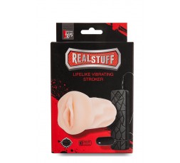 Sexy Shop Online I Trasgressivi - Masturbatore Vagina Vibrante - Realstuff Vibrating Masturbator Pussy - Dream Toys