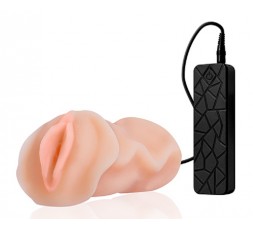 Sexy Shop Online I Trasgressivi - Masturbatore Vagina Vibrante - Realstuff Vibrating Masturbator Pussy 1.0 - Dream Toys