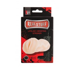 Sexy Shop Online I Trasgressivi - Masturbatore Vagina Vibrante - Realstuff Vibrating Masturbator Pussy 1.0 - Dream Toys