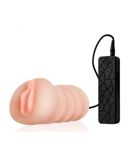 Sexy Shop Online I Trasgressivi - Masturbatore Vagina Vibrante - Realstuff Vibrating Masturbator Pussy 2.0 - Dream Toys