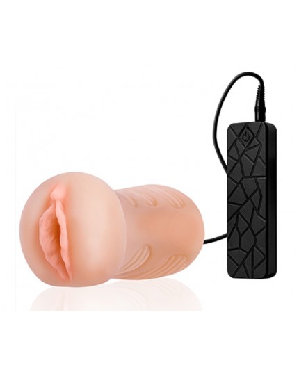 Sexy Shop Online I Trasgressivi - Masturbatore Vagina Vibrante - Realstuff Vibrating Masturbator Pussy 2.1 - Dream Toys