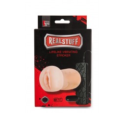 Sexy Shop Online I Trasgressivi - Masturbatore Vagina Vibrante - Realstuff Vibrating Masturbator Pussy 2.1 - Dream Toys