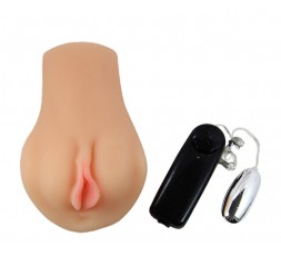 Sexy Shop Online I Trasgressivi - Masturbatore Vagina Vibrante - X5 Men Honey Pot Beige - Blush Novelties