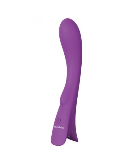 Sexy Shop Online I Trasgressivi - Vibratore Design - Elys Roundish Plot Clit Purple - Toyz4Lovers