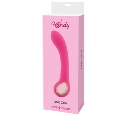 Sexy Shop Online I Trasgressivi - Vibratore Design - Handy Line Grip Pink - Toyz4Lovers