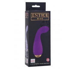 Sexy Shop Online I Trasgressivi - Vibratore Punto G - Entice Mae Silicone Viola - California Exotic Novelties