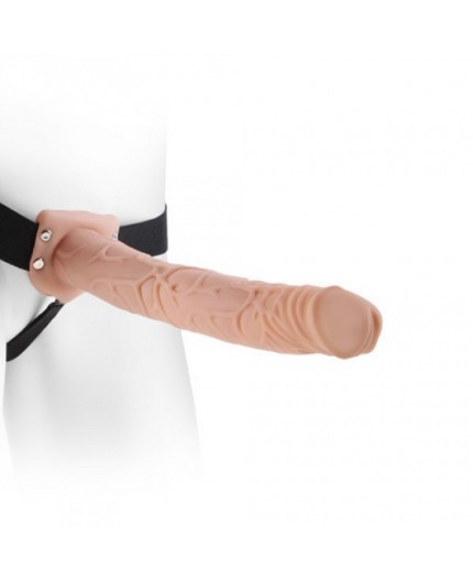 Sexy Shop Online I Trasgressivi - StrapOn Coppia - Hollow StrapOn With Balls Flesh Series 11 - Pipedream