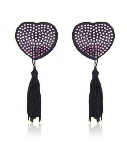 Sexy Shop Online I Trasgressivi - Accessori Vari - Heart Shine Nipples Tassels - Toyz4Lovers