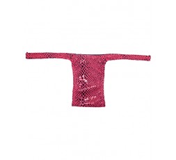 Sexy Shop Online I Trasgressivi - Slip Transgender By Ivete Pessoa - Slip Calcinha Rosa e Nero Pitonato - Ivete Pessoa