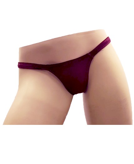 Sexy Shop Online I Trasgressivi - Slip Transgender By Ivete Pessoa - Calcinha Velluto Rosso Scuro - Ivete Pessoa Sexy Shop Online I Trasgressivi - Slip Transgender By Ivete Pessoa - Calcinha Velluto Rosso Scuro - Ivete Pessoa