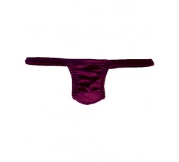 Sexy Shop Online I Trasgressivi - Slip Transgender By Ivete Pessoa - Calcinha Velluto Rosso Scuro - Ivete Pessoa