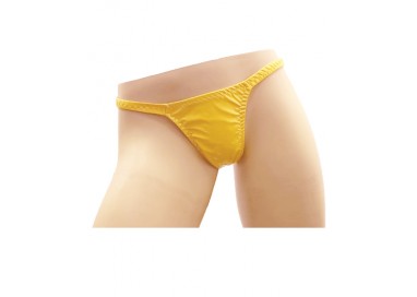 Slip Transgender By Ivete Pessoa - Calcinha Giallo Plastificato Brillante - Ivete Pessoa Slip Transgender By Ivete Pessoa - Calcinha Giallo Plastificato Brillante - Ivete Pessoa