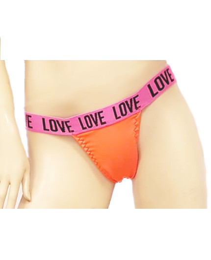Sexy Shop Online I Trasgressivi - Slip Transgender By Ivete Pessoa - Calcinha Arancione Love Elastico Rosa - Ivete Pessoa Sexy Shop Online I Trasgressivi - Slip Transgender By Ivete Pessoa - Calcinha Arancione Love Elastico Rosa - Ivete Pessoa