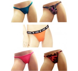 Sexy Shop Online I Trasgressivi - Slip Promo Moda Transgender - Promo Pack Slip N. 2 - Ivete Pessoa