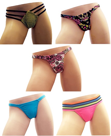 Sexy Shop Online I Trasgressivi - Slip Promo Moda Transgender - Promo Pack Slip N. 6 - Ivete Pessoa