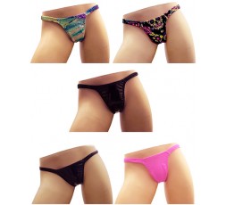 Sexy Shop Online I Trasgressivi - Slip Promo Moda Transgender - Promo Pack Slip N. 1 - Ivete Pessoa