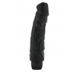 sexy shop online i trasgressivi Fallo Vibrante - Pleasures Vibrator 22 cm Black - Seven Creations