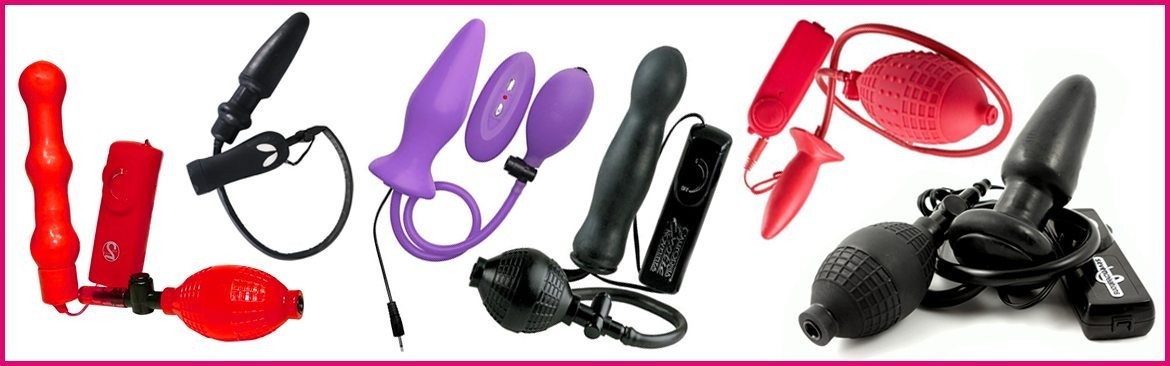 Plug e Dildo Anali Gonfiabili Vibranti